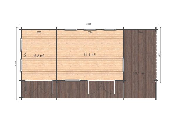 Bergen 4.2x8 m - immagine 9