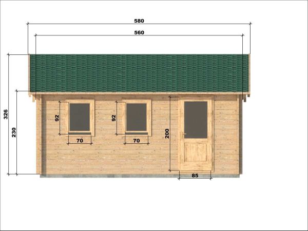 Garage+carport 6,8x5,6 m - immagine 9