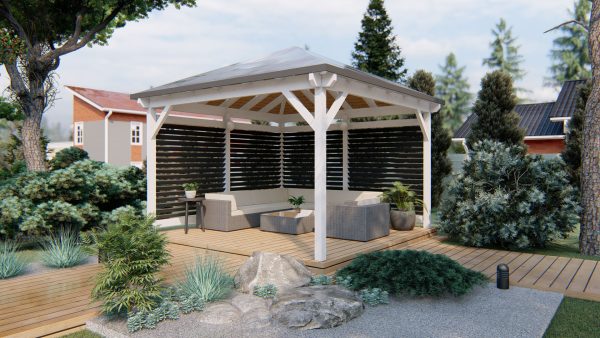 Pergola Uma 4x4 m - immagine 4