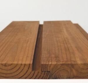 IdeasWood thermowood profile TW-04 — Half lap shadow groove